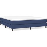  Okvir za krevet s oprugom plavi 160x200 cm od tkanine | Eponuda.ba