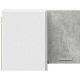 Viseći ormarić s pohranom Beton siva i bijela 57 x 57 x 40 cm | Eponuda.ba