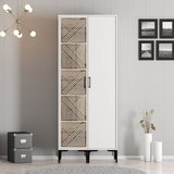 Hanah home Ormar Kumsal PS, 80x201,4x47,5 cm, Bijela | Eponuda.ba