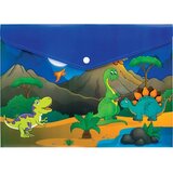 Centrum Mapa A4 z gumbom "Dinosaurs | Shoptok.si