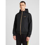 Ea7 Emporio Armani Prehodna jakna zlata / črna | Shoptok.si