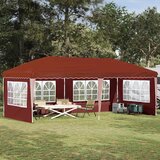  Rastezljivi šator za zabave 575 x 289 x 245 cm Terakota | shoptok.hr