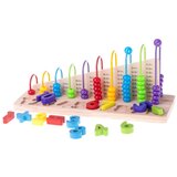 Montessori edukativni set za učenje brojanja abakus | shoptok.hr