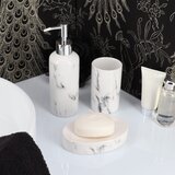 Tendance posuda za sapun marbre 13x8/5x3 cm keramika bela 6482602 | Eponuda.com