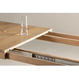 Venture Home rastezljivi blagovaonski stol Slider 170 &amp;times; 95 cm, izbijeljena (whitewash) Slike