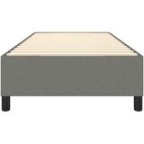  Okvir za krevet s oprugom tamnosivi 90x190 cm od tkanine | shoptok.hr