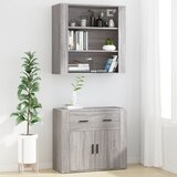  Zidni ormarić hrast sonome 80x33x80 cm konstruirano drvo | shoptok.hr