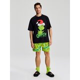 Sinsay Pamučna dvodijelna pidžama s božićnim motivom Grinch Slike