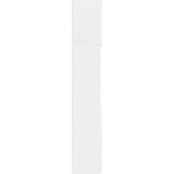  Visoka komoda bijela 80 x 42,5 x 249 cm od konstruiranog drva | Eponuda.com
