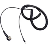 ESD kabel za uzemljenje 3.60 m pritisni gumb 10 mm, spoj prstenaste kabelske stopice