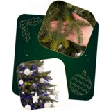  Ct0200 prirodna smreka na deblu 220 cm | shoptok.hr