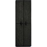 vidaXL ormarić za cipele od tkanine crni 60 x 30 x 166 cm | shoptok.hr