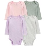 Carter's bodi za bebe devojčice - set od 4 kom. CTS-1R582810 Cene