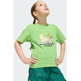 Adidas Funkcionalna majica 'Minecraft' rumena / svetlo zelena / črna / bela | Shoptok.si