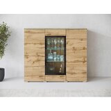 P & B Visoka Komoda Vera 120, Barva Hrasta, Led | Shoptok.si
