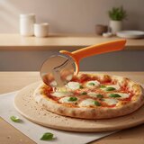 SCANPAN Kolesce za pizzo Spectrum / oranžno / inox, PP, (5000256471) | Shoptok.si
