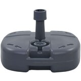 vidaXL Prenosni podstavek za senčnik sive barve pesek / voda, (20610348) | Shoptok.si