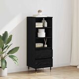 Highboard Crni hrast 40 x 36 x 110 cm Konstruirano drvo | shoptok.hr