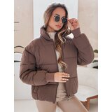 DStreet Kurtka damska VIBEGIRL ciemnobeżowa | Shoptok.si