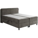 MID.YOU POSTELJA Z VZMETNICO 180 cm x 200 cm , les, tekstil siva | Shoptok.si