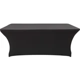 Navlaka za catering stol 180 x 75 cm CRNA