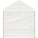 vidaXL Paviljon s streho bel 6,69x2,28x2,69 m polietilen | Shoptok.si