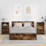 Noćni ormarići s ladicama 2 pcs Dimljeni hrast 40 x 30 x 467 cm | shoptok.hr