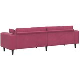 SOFA Vinska crvena 250 x 77 x 76 cm Baršun | shoptok.hr