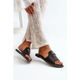 S. BARSKI Elegant Women's Shiny Slippers With Decoration S.Barski | ePonuda.com