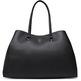 Tommy Hilfiger Ročna torba Th Emblem Workbag AW0AW14215 Črna | Shoptok.si