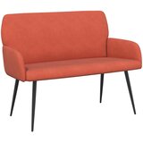  Dvosjed s metalnim nogama 2-sjedalo Crvena narančasta | shoptok.hr
