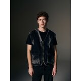 Reserved - Prsluk od trapera - siva | shoptok.hr