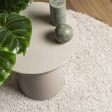  Čupavi moderni tepih s visokim vlaknima krem 60 x 110 cm | shoptok.hr