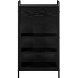  Ormar za cipele 51 x 36,5 x 93 cm Konstruirano drvo Crni hrast | shoptok.hr