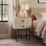 Hanah home noćni ormarić Komo, 48 cm, travertin | Eponuda.com