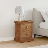  Noćni ormarić Prirodna 40 x 30 x 50 cm Čvrsto teak drvo | Eponuda.ba