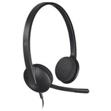  Slušalice sa mikrofonom, Logitech H340, USB, Noise-canceling Rotating microphone, 981-000475/509 cijene