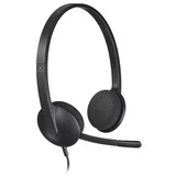 Slušalice sa mikrofonom, Logitech H340, USB, Noise-canceling Rotating microphone, 981-000475/509