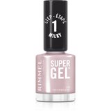 Rimmel London Super Gel gel lak za nohte brez uporabe UV/LED lučke odtenek 110 Cream & Blend 12 ml | Shoptok.si