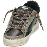 Crime London Nizke superge SK8 DELUXE WEDGE Črna | Shoptok.si