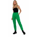Made Of Emotion Woman's Trousers M760 Grass cene
