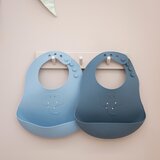 Trixie set 2 silikonskih slinčkov mrs. elephant | shoptok.hr