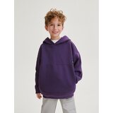 Reserved pulover s kapuco - vijolična | Shoptok.si
