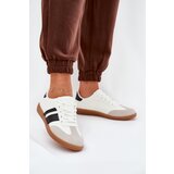 Boto Low Women's Sneakers Made Of Eco Leather White Nonalorin | Shoptok.si