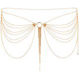 Bijoux Indiscrets verižica za pas Bijoux Magnifique Metallic, zlata | Shoptok.si