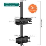 EMIBELE viseči tuš organizator za vrata | Shoptok.si