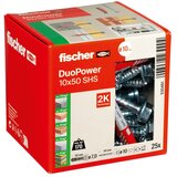 Fischer Plastična tipla Duopower 10x50 s DIY s vijkom 25/1 | shoptok.hr