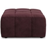 Makamii Bordo rdeč žameten tabure Aloha – | Shoptok.si