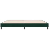  Krevet s boxspring oprugama bez madraca tamnozeleni 180x220 cm baršun | shoptok.hr