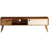 Maison Chic TV omarica - TV stojalo - Televizijska omarica 140x30x40 cm trden palisander, (21698905) Cene